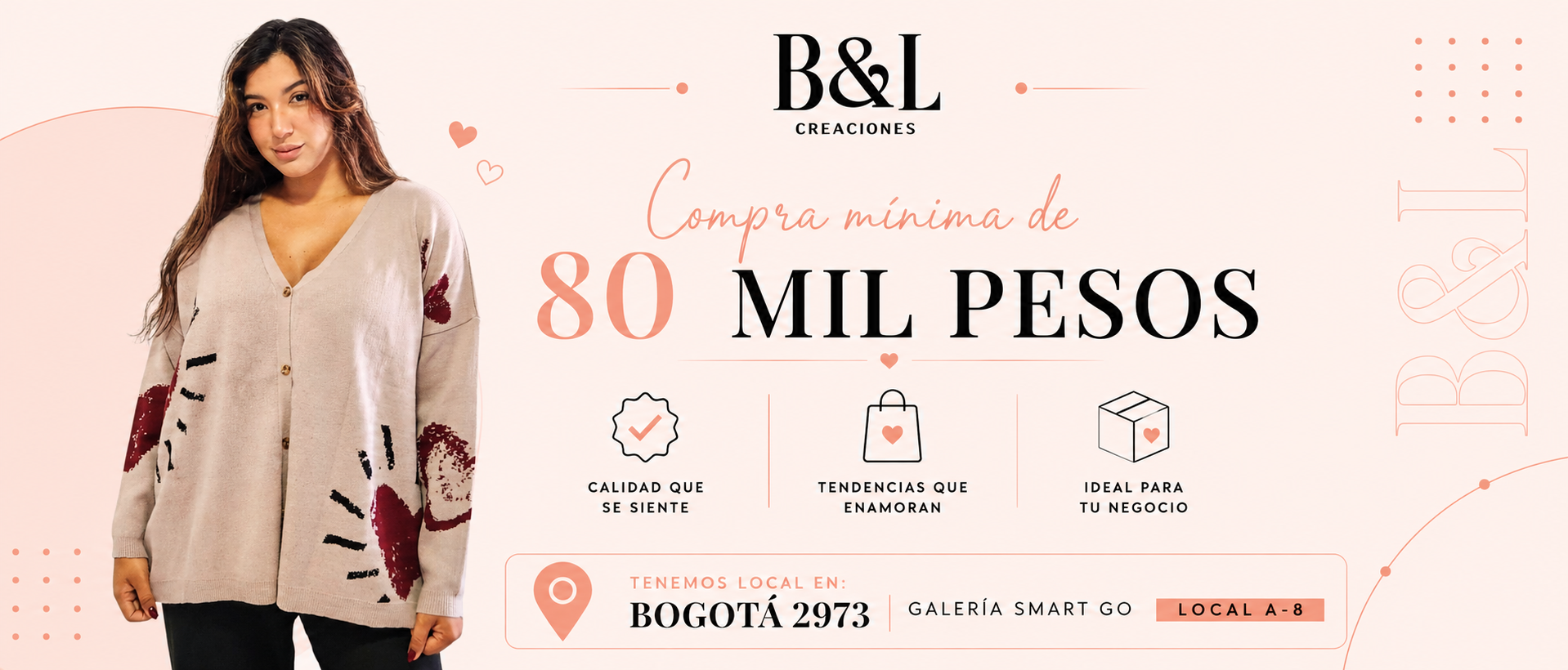 Compra mínima de $80.000
